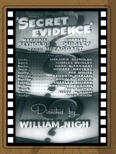 Secret Evidence (1941)